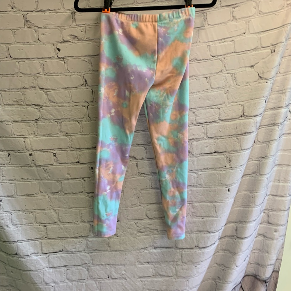 5/$20 Kids Girls Athletic L/G (10-12) Pastel Tie Dye Sweatpants